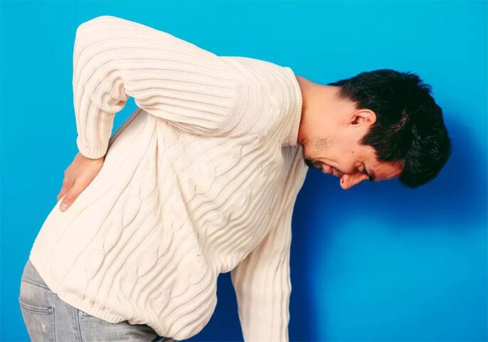 dor lumbar severa